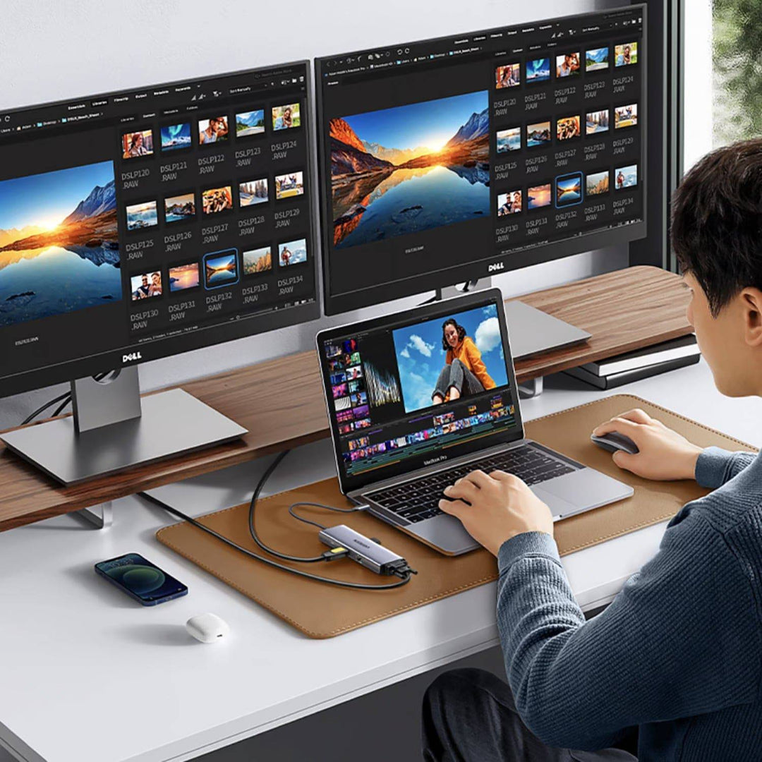 Adaptador Multifunción UGREEN USB-C CM498 - 9 en 1 - Achorao