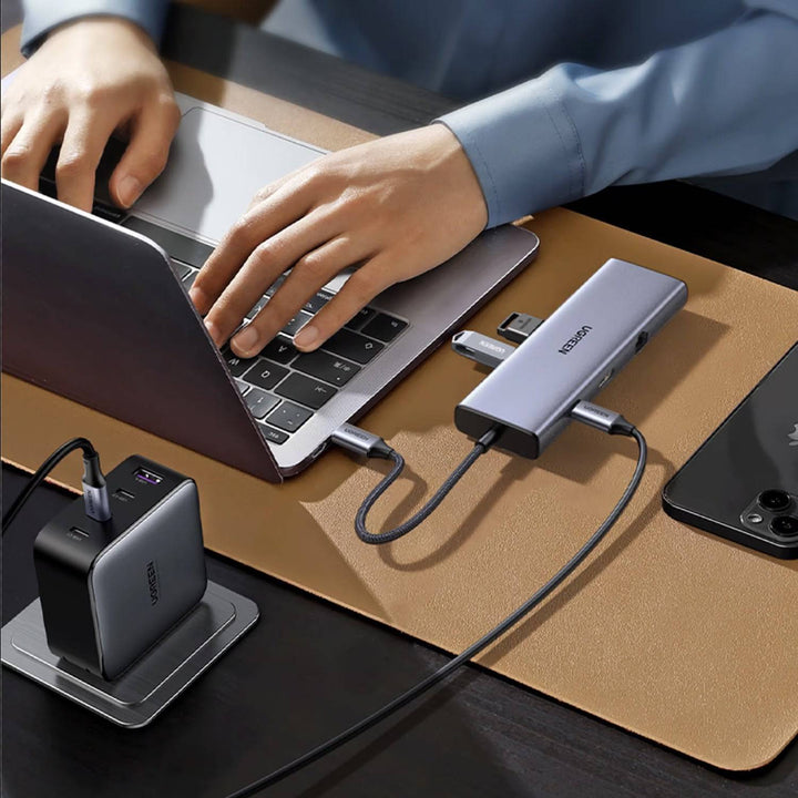 Adaptador Multifunción UGREEN USB-C CM498 - 9 en 1 - Achorao