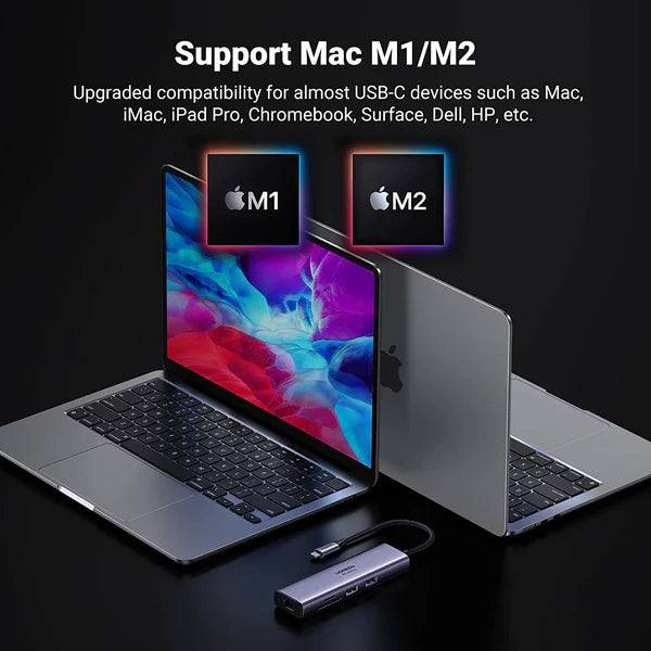 Adaptador Multifunción UGREEN USB-C (CM512) - Achorao