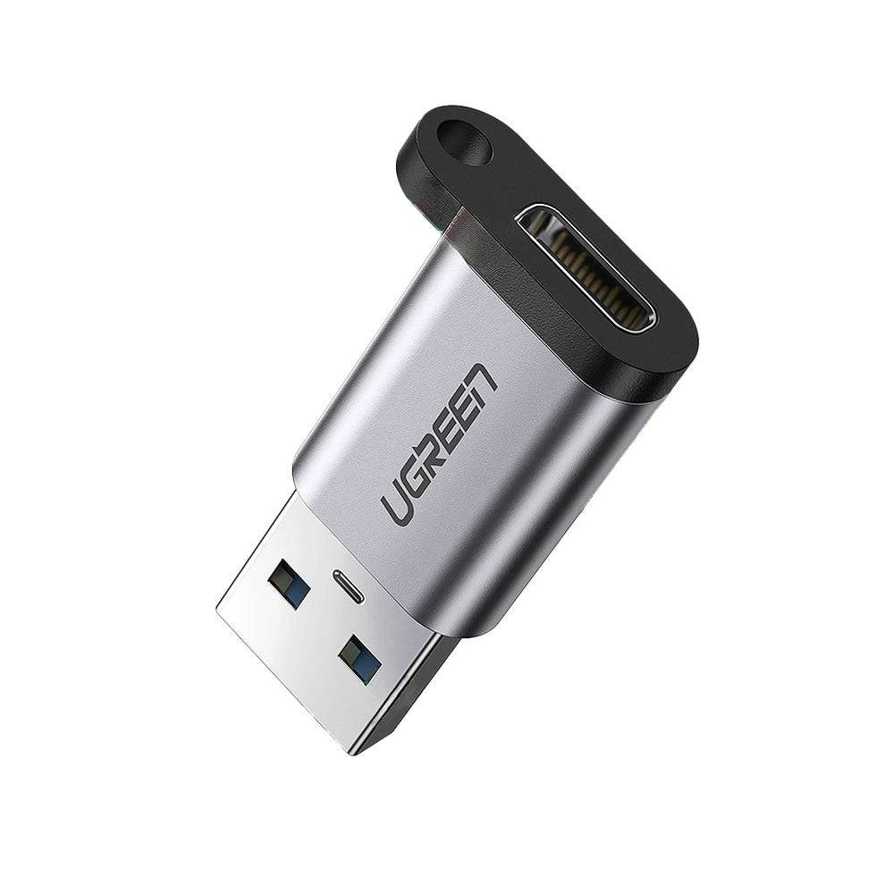 Adaptador UGREEN USB-A 3.0 a USB-C (Gray)  US276 - Achorao