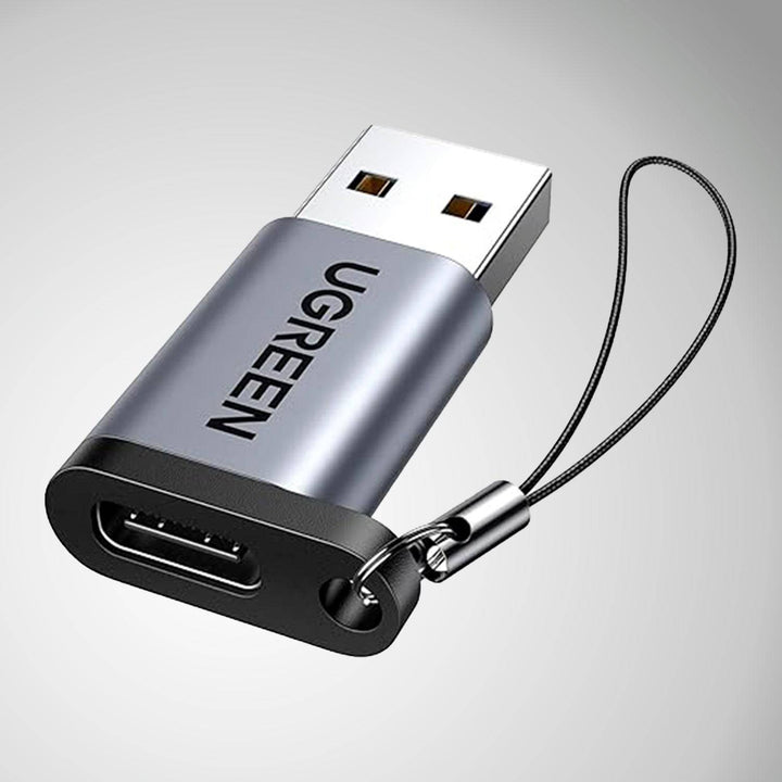 Adaptador UGREEN USB-A 3.0 a USB-C (Gray)  US276 - Achorao