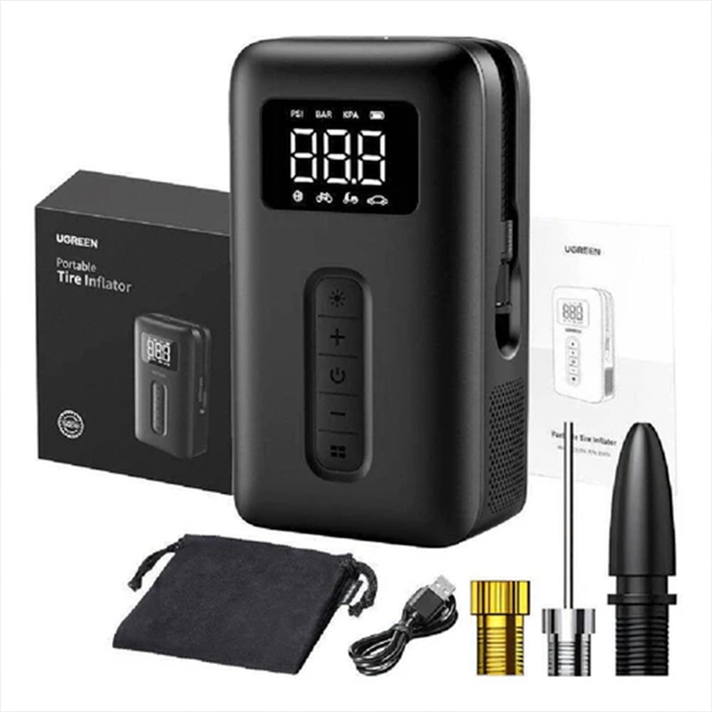 Compresor de aire y bomba de aire UGREEN portátil CD259 - Achorao