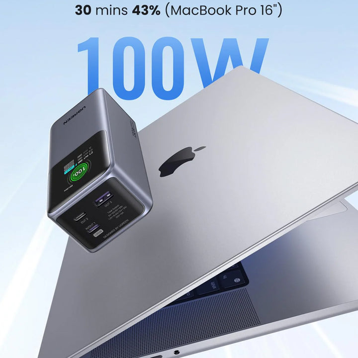 Cargador portátil Ugreen 20000mAh 130W Fast Charging Power Bank PB721 - Achorao
