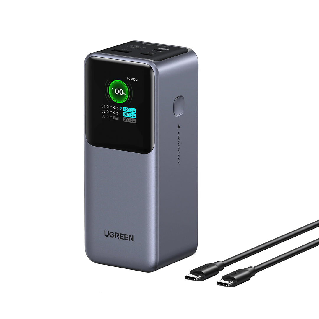 Cargador portátil Ugreen 20000mAh 130W Fast Charging Power Bank PB721 - Achorao