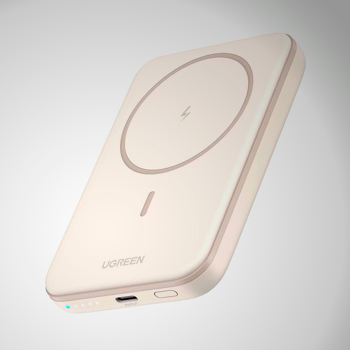 Power bank magnético inalámbrico UGREEN 5000mAh 15W-7.5W PB560