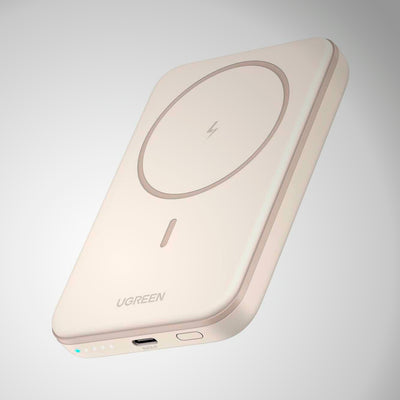 Power bank magnético inalámbrico UGREEN 5000mAh 15W-7.5W PB560