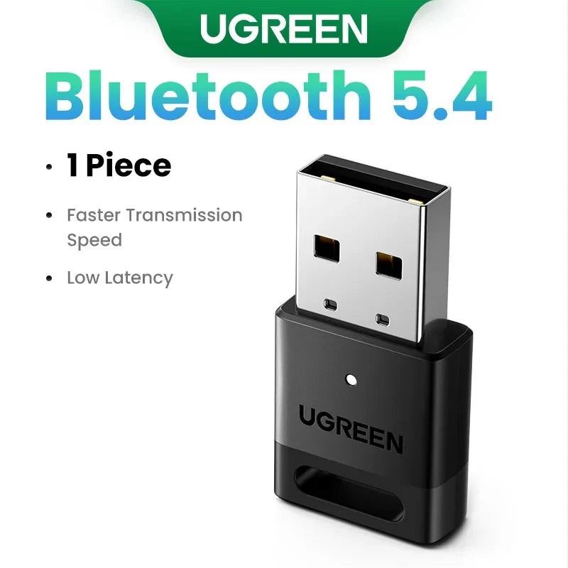Adaptador USB Bluetooth UGREEN CM748 5.4 para PC y laptop - Achorao