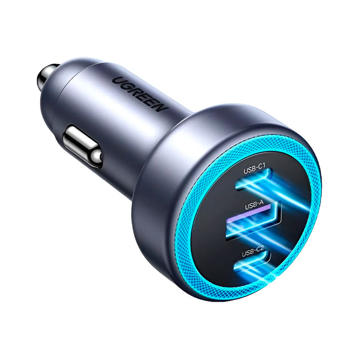 Cargador de auto UGREEN EC307 30W 3 Puertos - Achorao