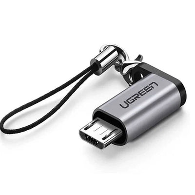 Adaptador Ugreen USB-C Female a Micro USB GRAY US282 - Achorao