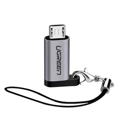 Adaptador Ugreen USB-C Female a Micro USB GRAY US282 - Achorao