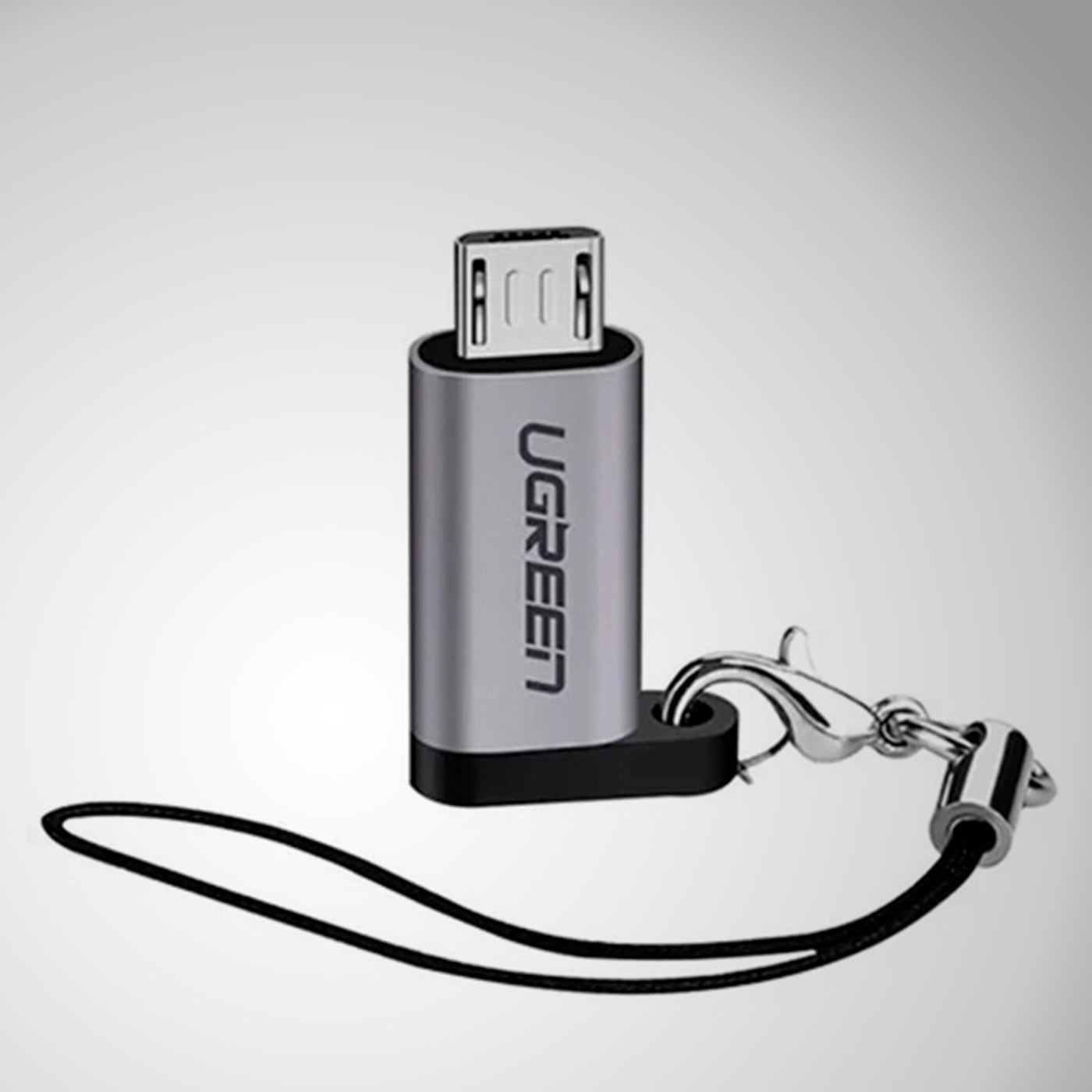 Adaptador Ugreen USB-C Female a Micro USB GRAY US282 - Achorao