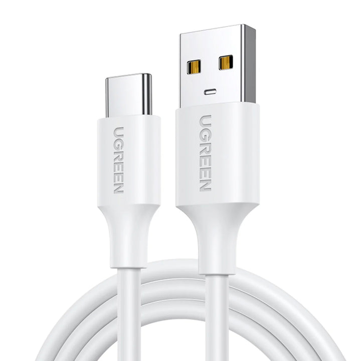 Cable UGREEN USB-A 2.0 a USB-C Nickel Plating (White) US287 60121
