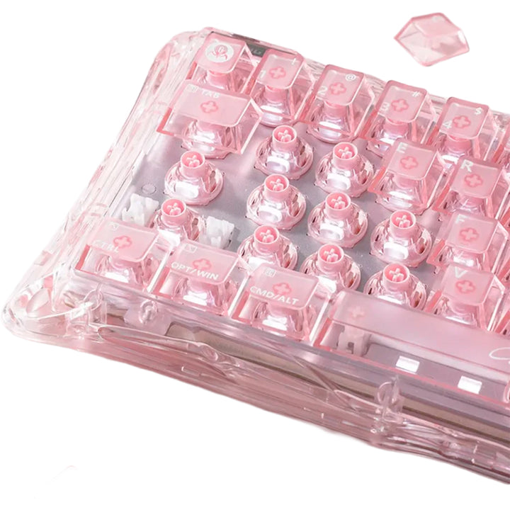 Teclado mecánico gamer GravaStar MERCURY V60 PRO HE Ingles