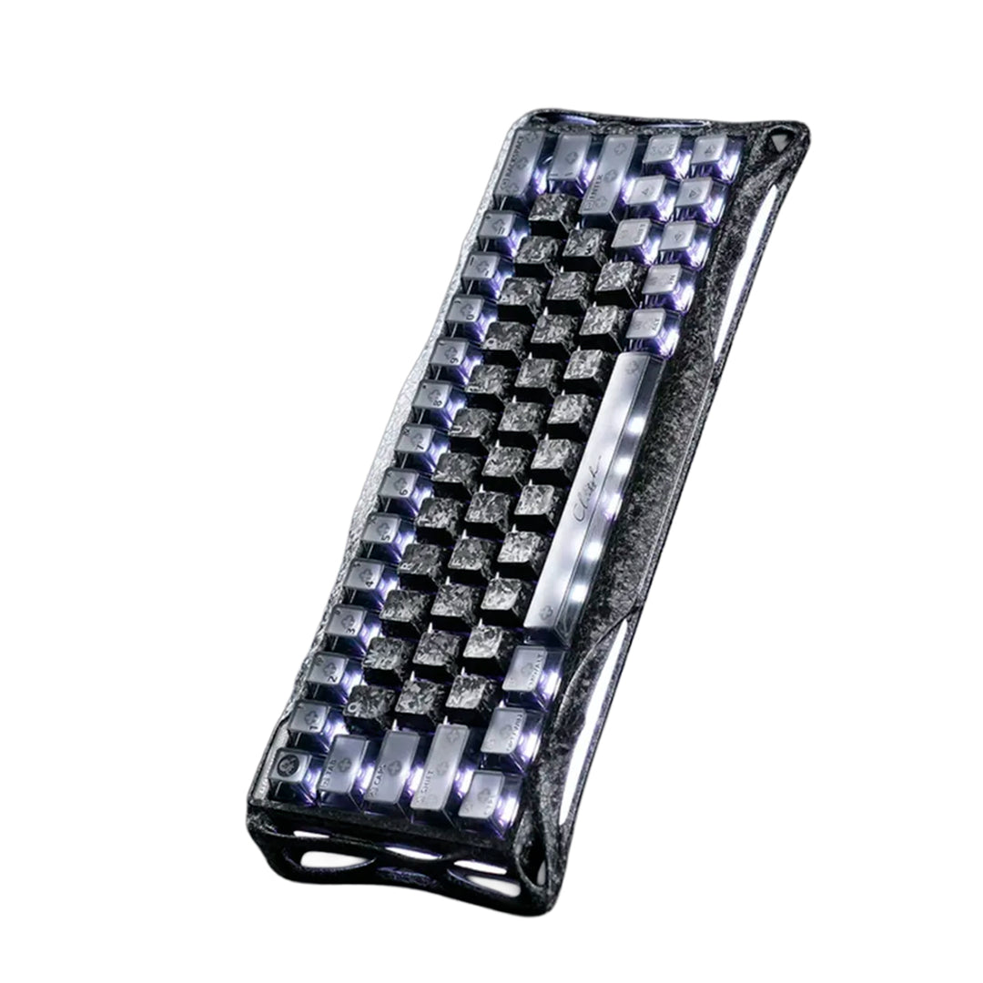 Teclado mecánico gamer GravaStar MERCURY V60 PRO HE Ingles