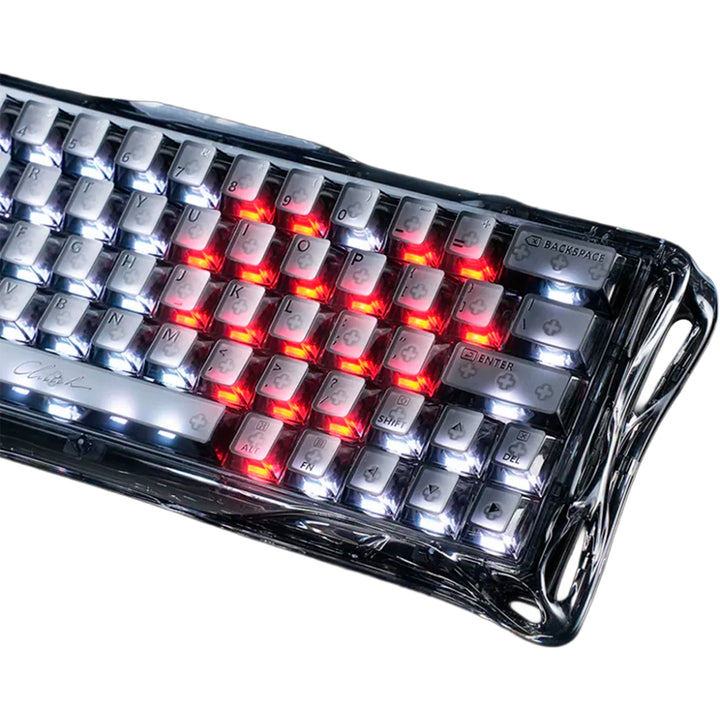 Teclado mecánico gamer GravaStar MERCURY V60 PRO HE Ingles
