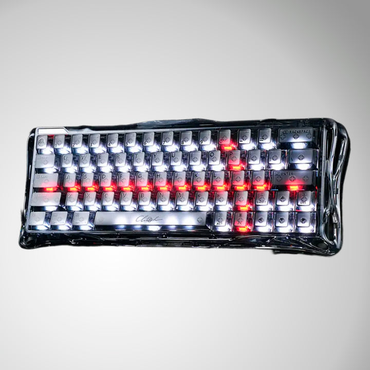 Teclado mecánico gamer GravaStar MERCURY V60 PRO HE Ingles