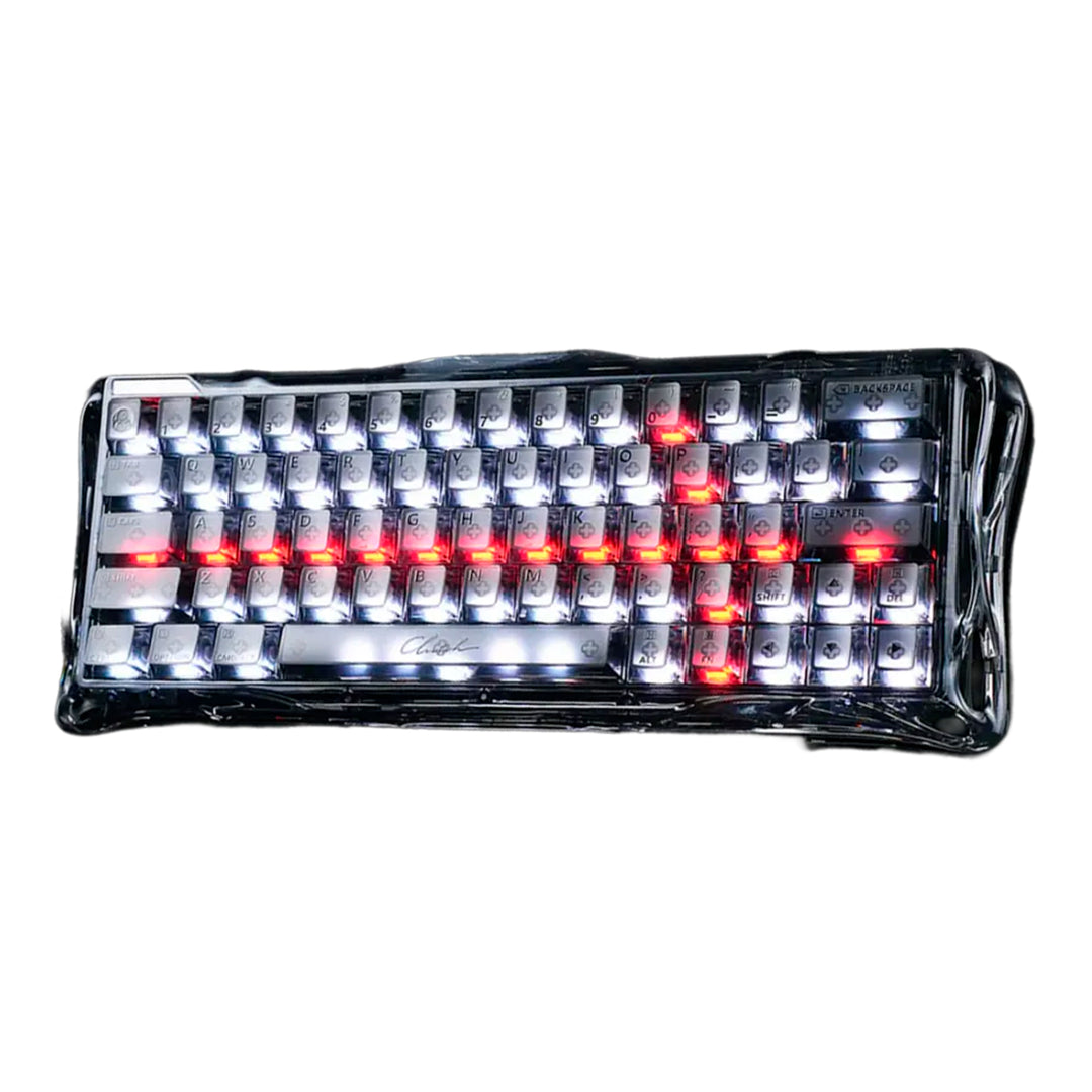 Teclado mecánico gamer GravaStar MERCURY V60 PRO HE Ingles