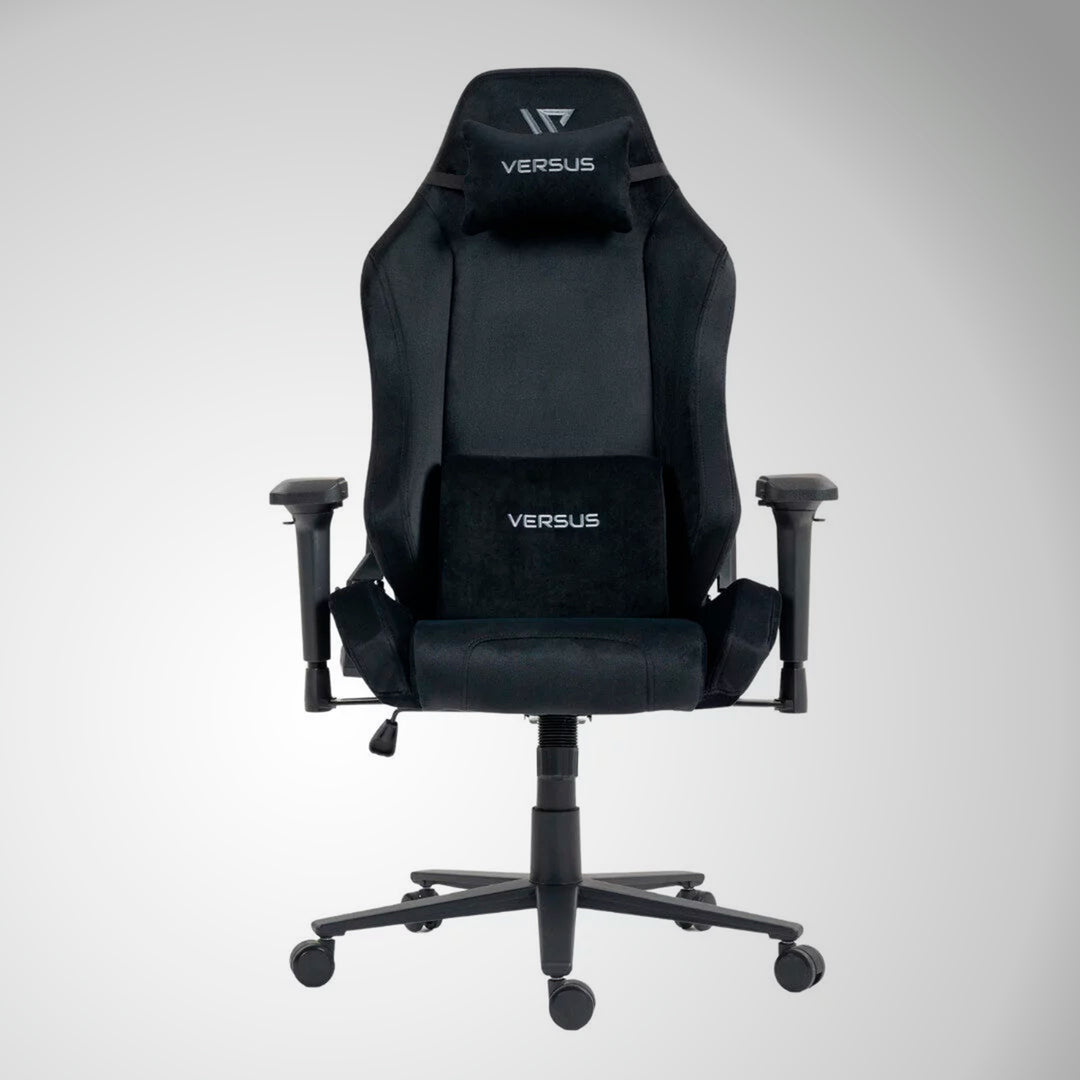 Silla gamer Versus V-40 Tela Anti rasguño, Negro - Achorao