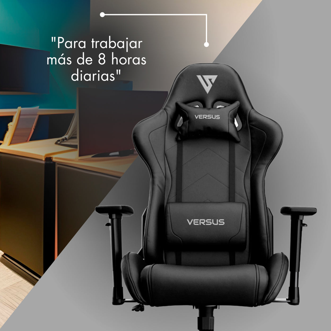 Silla Gamer Versus V-10 - Achorao