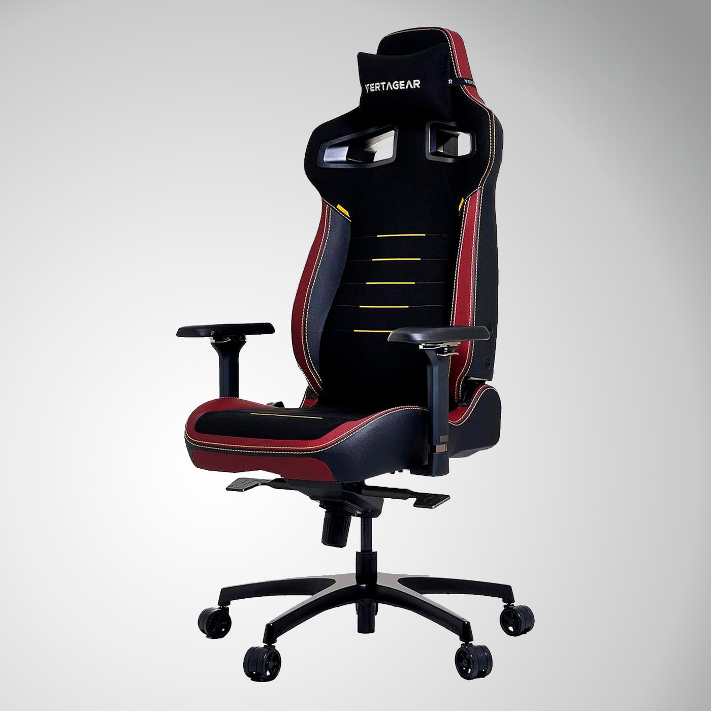 Silla gamer Vertagear PL4800 X-Large Silla ergonómica  para juegos con sistemas de asiento lumbar y VertaAir ContourMax - Achorao