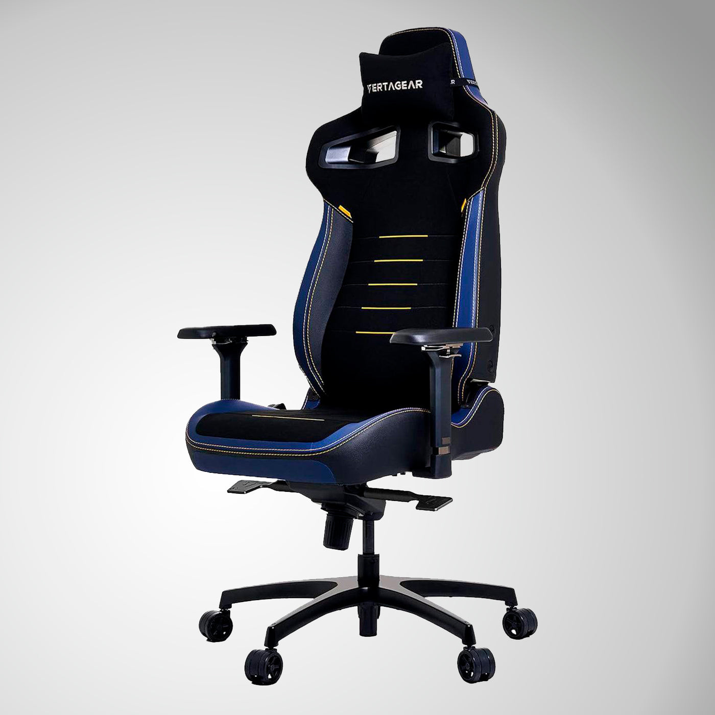 Silla gamer Vertagear PL4800 X-Large Silla ergonómica  para juegos con sistemas de asiento lumbar y VertaAir ContourMax - Achorao