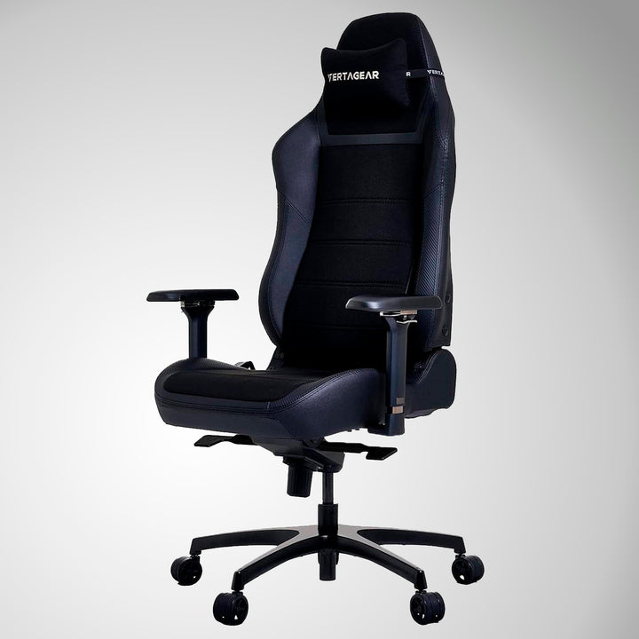 Silla gamer Vertagear PL6800 Silla ergonómica grande y alta para juegos con sistemas de asiento lumbar y VertaAir ContourMax - Achorao