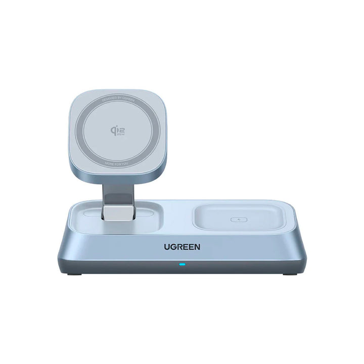 PowerBank Magnético Ugreen Magflow Magsafe Qi2, 3 en 1. W711