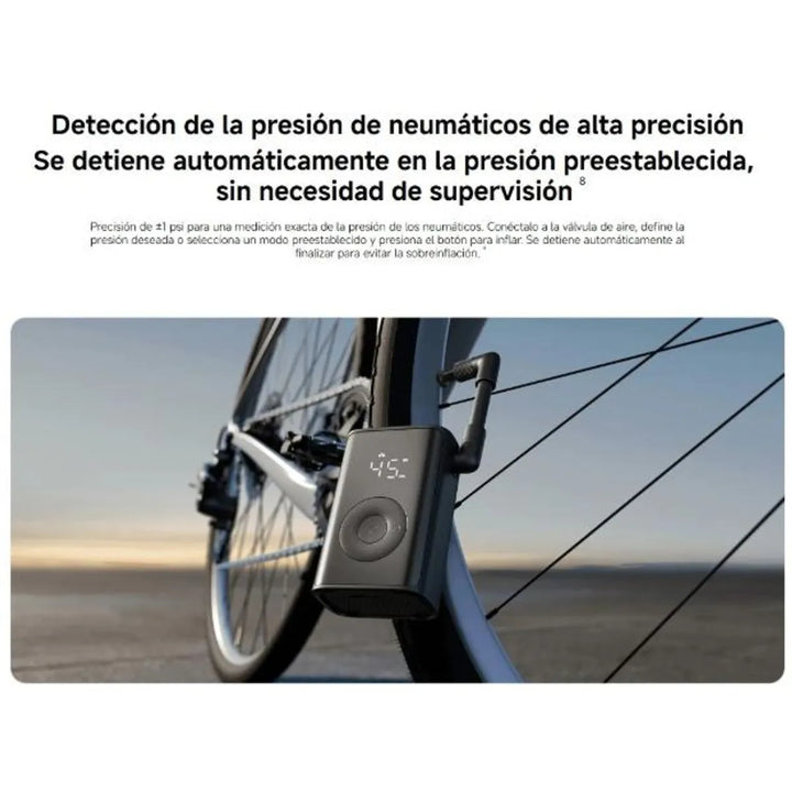 Compresor de Aire Portátil Xiaomi Mijia Bomba Eléctrica Recargable 150 PSI Modelo MJBXCQBQW RN