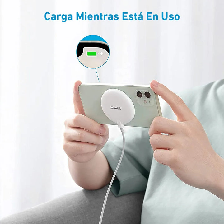 Cargador ANKER PowerWave Select Magnetic Pad Wireless Charging USB-C