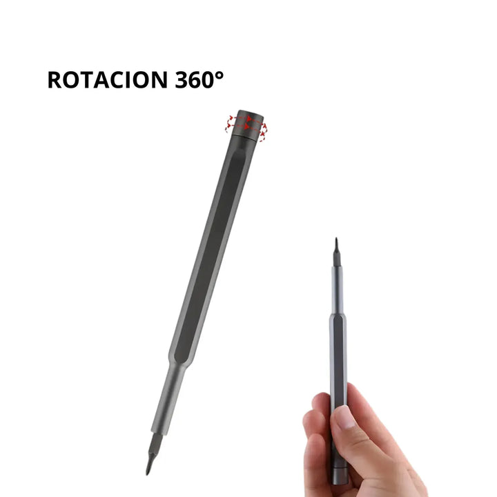 Kit Destornilladores de Precisión Xiaomi Mi 24 en 1 Magnético Aluminio Modelo MJJXLSD002QW