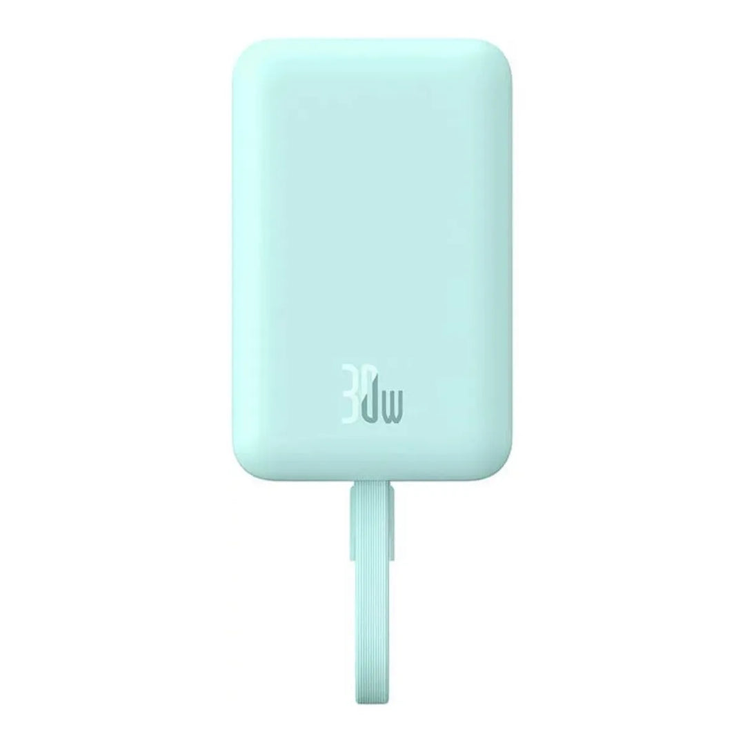 Mini PowerBank inalámbrico magnético Baseus, 10000 mAh, 30W Carga rápida, con cable tipo C