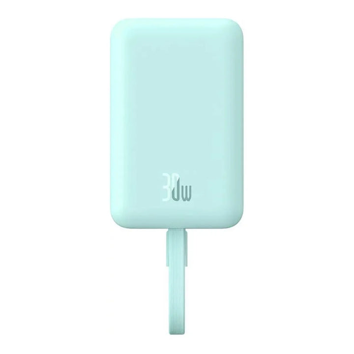 Mini PowerBank inalámbrico magnético Baseus, 10000 mAh, 30W Carga rápida, con cable tipo C