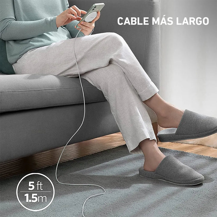 Cargador ANKER PowerWave Select Magnetic Pad Wireless Charging USB-C