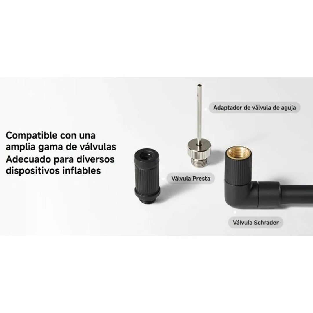 Compresor de Aire Portátil Xiaomi Mijia Bomba Eléctrica Recargable 150 PSI Modelo MJBXCQBQW RN