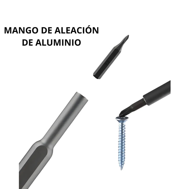 Kit Destornilladores de Precisión Xiaomi Mi 24 en 1 Magnético Aluminio Modelo MJJXLSD002QW