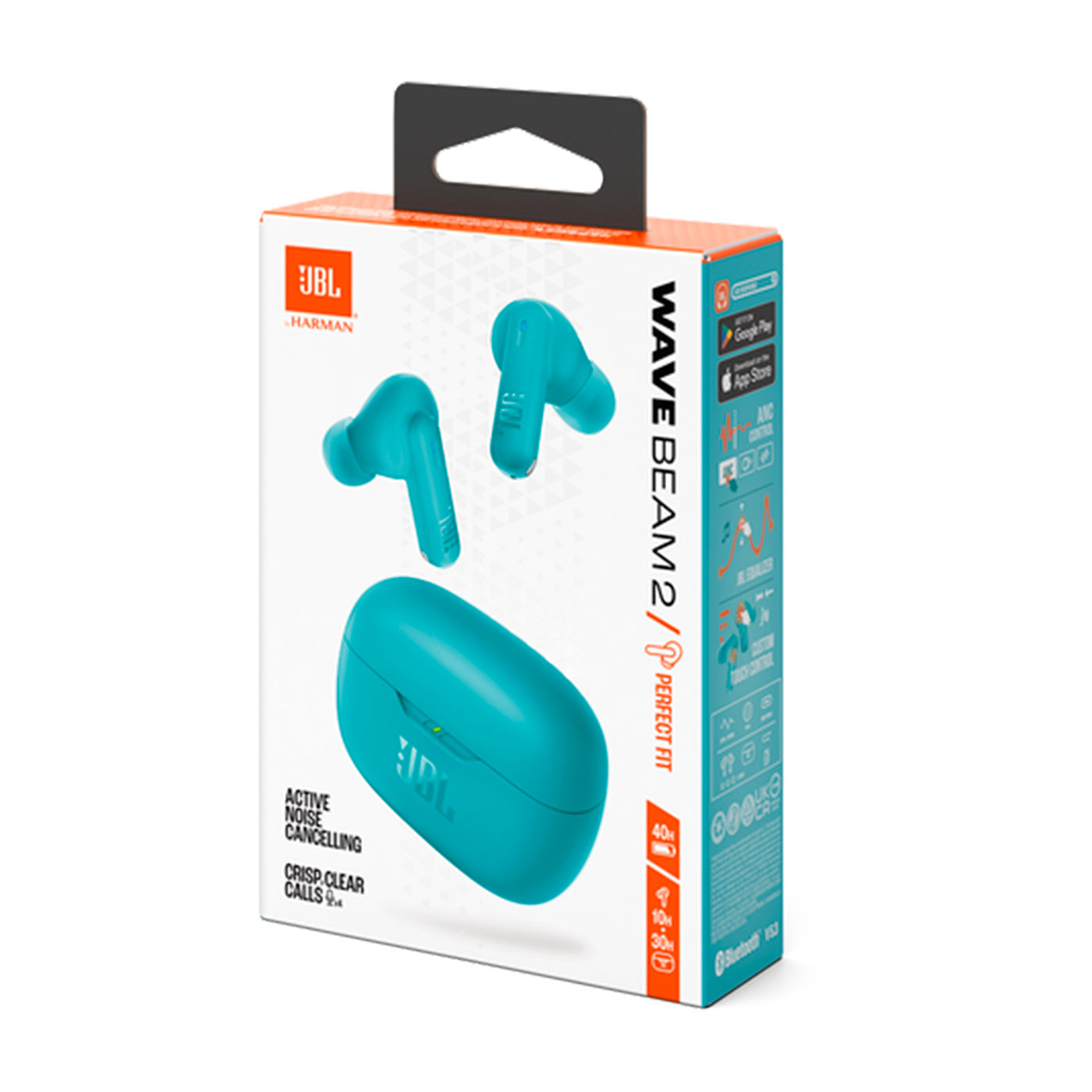 Audífonos inalámbricos JBL Wave Beam 2 Headphone TWS Blue