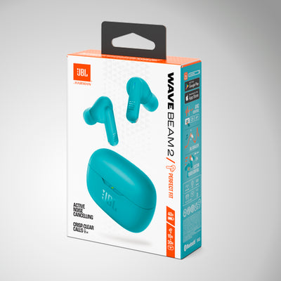 Audífonos inalámbricos JBL Wave Beam 2 Headphone TWS Blue