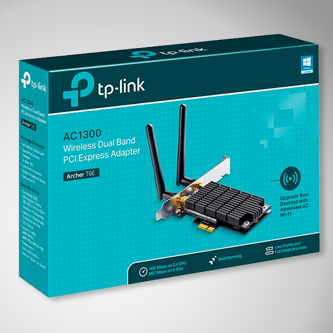 Tp-link Archer T6E AC1300 WI-FI PCI Express Adapter Speed
