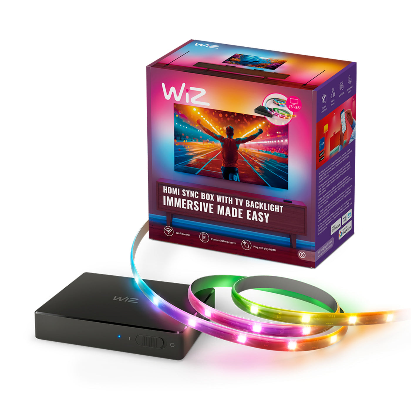 HDMI Sync Box Starter Kit Wiz 75" - 85" EU - Achorao