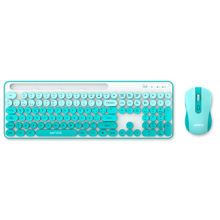 Combo Teclado y Mouse ANTRYX WS-970 GREEN