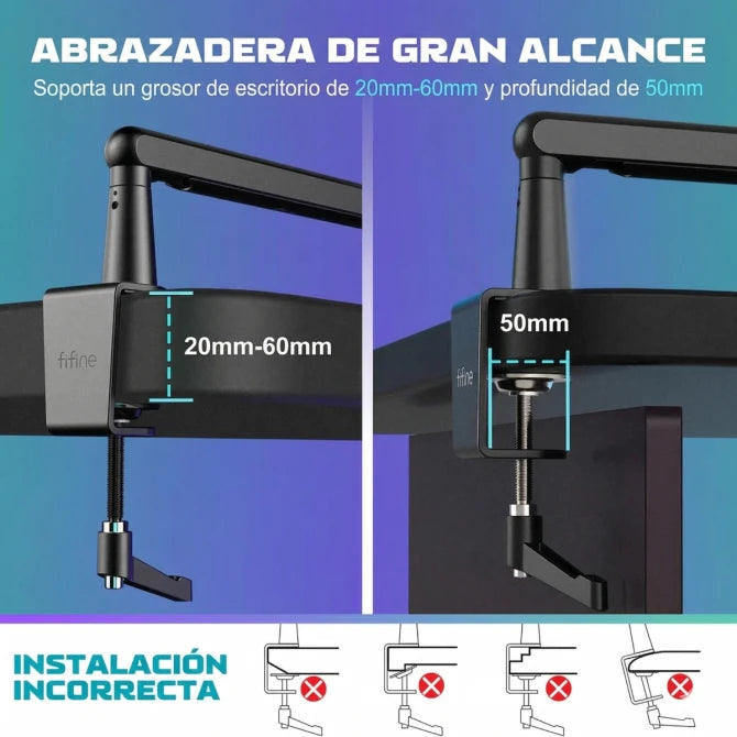 Brazo para microfono FIFINE BM88 PRO - Achorao