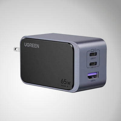 Cargador Ugreen Nexode S 65W 3-Port GaN Fast Charger US X553 - Achorao