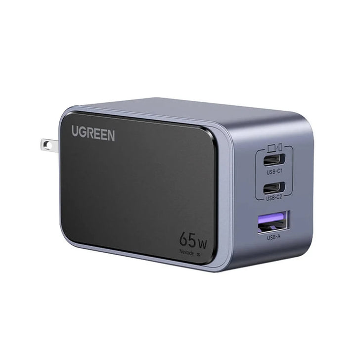Cargador Ugreen Nexode S 65W 3-Port GaN Fast Charger US X553 - Achorao