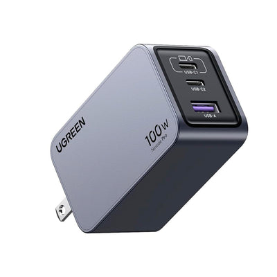 Cargador UGREEN Nexode Pro de 100 W con 3 puertos GaN X757 - Achorao