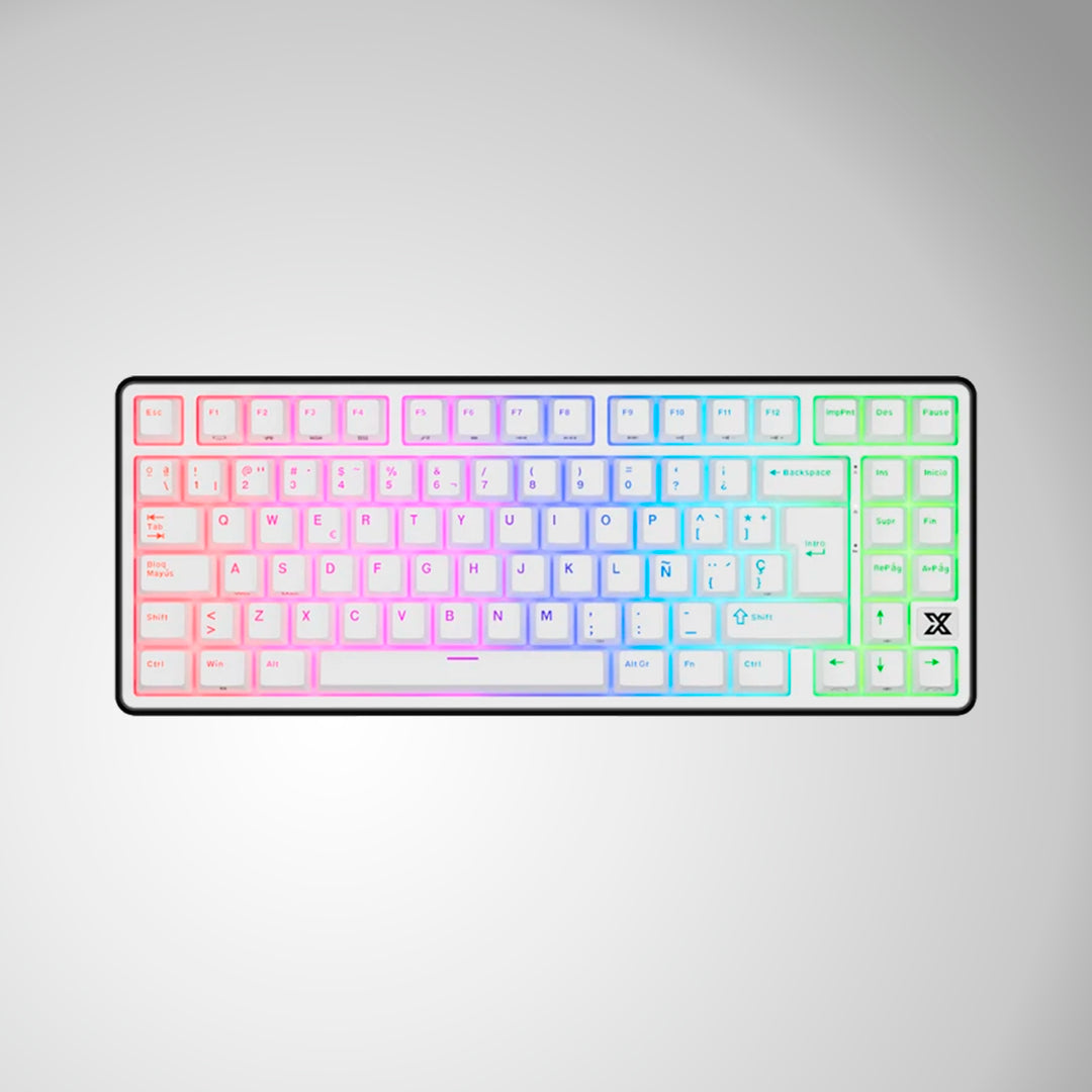 Teclado gamer mecánico Royal Kludge RK X87, cableado - Achorao
