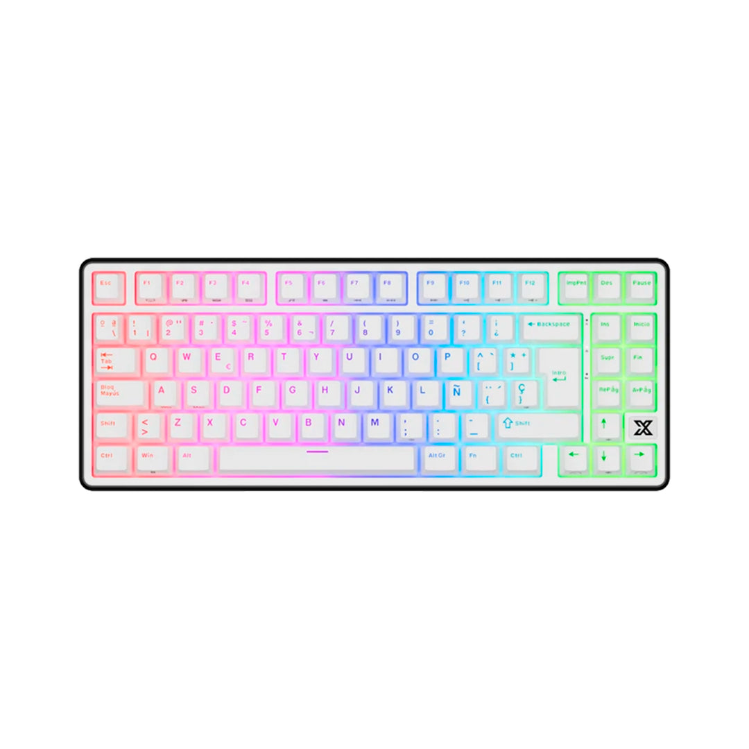 Teclado gamer mecánico Royal Kludge RK X87, cableado - Achorao