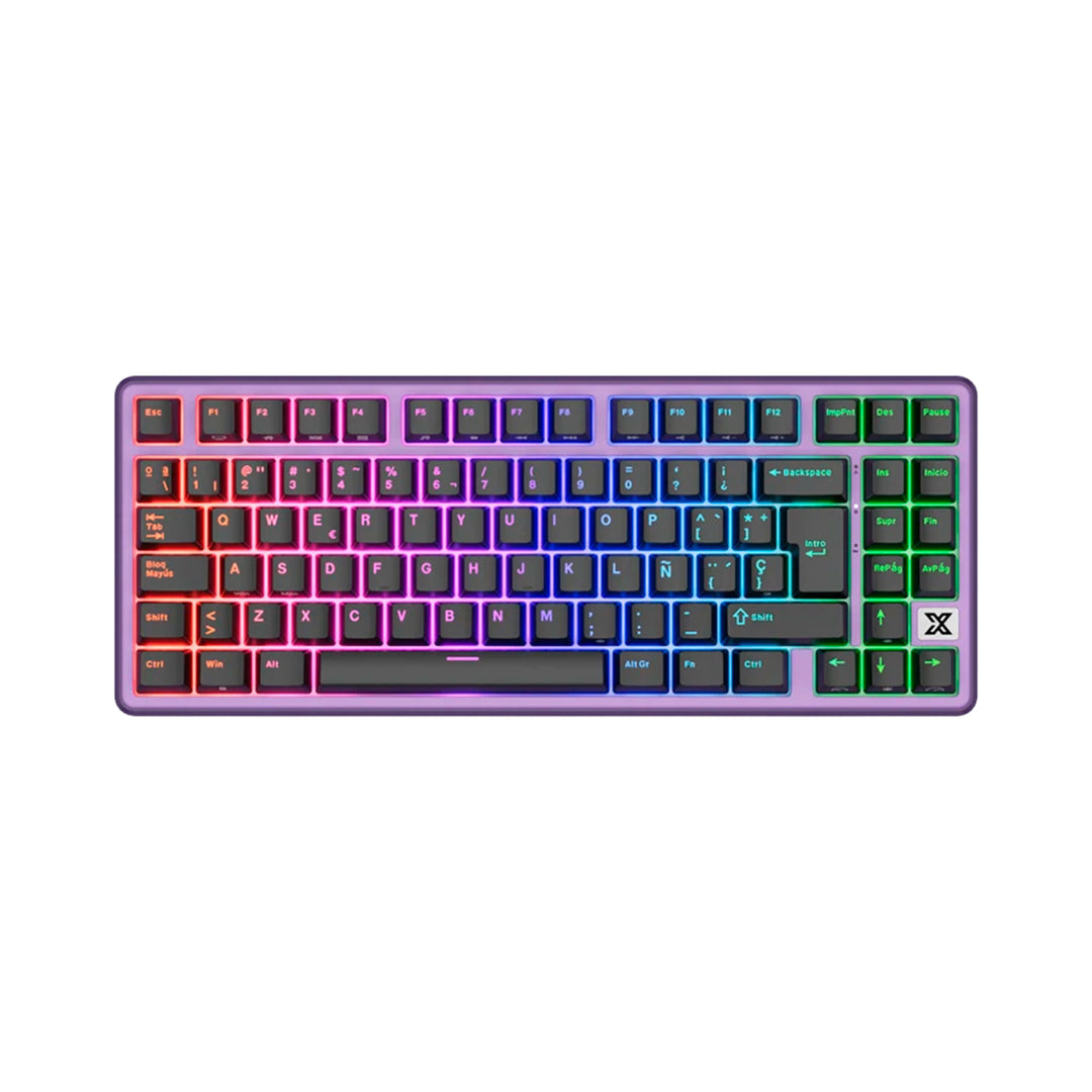 Teclado gamer mecánico Royal Kludge RK X87, cableado - Achorao