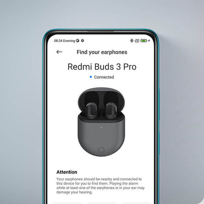 Audifonos Xiaomi Redmi Buds 3 Pro Glacier Gray - Achorao