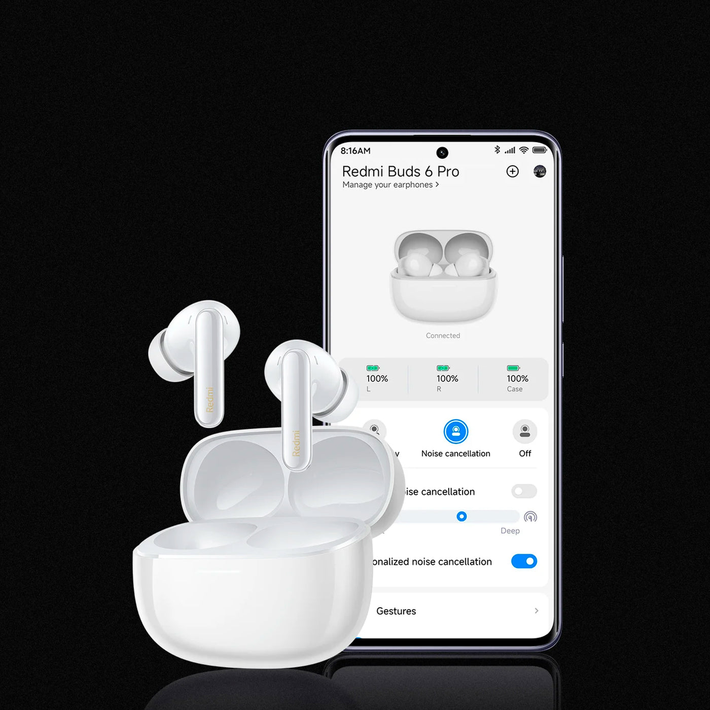 Audífonos Bluetooth Redmi Buds 6 pro - Achorao
