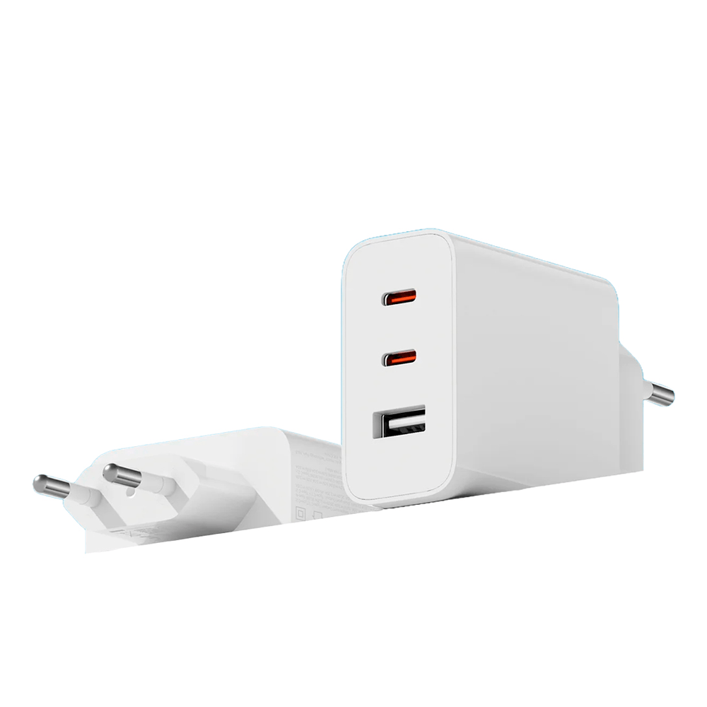 Cargador Xiaomi 67W GaN 2C1A Cargador de Pared para Smartphone USB-A 67W + Cable Tecnología de enfriamiento GaN (nitruro de galio) - Achorao